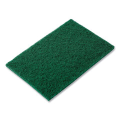 Royal Paper Medium-Duty Scouring Pad, 6 x 9, Green, 10 Pads/Pack, 6 Packs/Carton