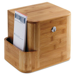 SAF4237NA - Safco® Bamboo Suggestion Boxes