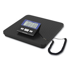 SALTER BRECKNELL PS150 Slimline Portable Bench Scale, 150 lbs/70 kg Capacity, 11.8 x 11.8 x 1.34 Platform, Black