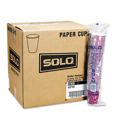 SLO412SINPK - Solo Paper Hot Drink Cups