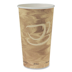 Single Sided Poly Paper Hot Cups, 20 oz, Mistique Design, 40/Bag, 15 Bags/Carton Single Sided Poly Paper Hot Cups, 20 oz, Mistique Design, 40/Bag, 15 Bags/Carton