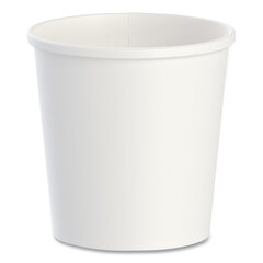 Solo Flexstyle&reg; Double Poly Paper Containers, 16oz, White, 25/Pack, 20 Packs/Carton