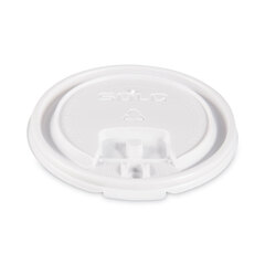 Solo Liftback & Lock Tab Cup Lids, White, 1000/Carton