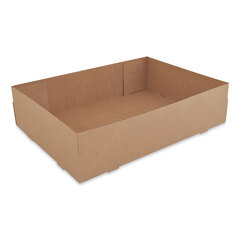 Southern Champion Kraft Donut Trays, 13.5 x 9.88 x 3.38, Brown, Paper, 150/Carton
