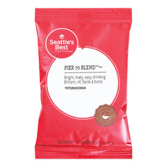 Seattle's Best Premeasured Coffee Packs, Pier 70 Blend, 2 oz Packet, 18/Box