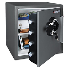 SENSFW123CSB - Sentry® Safe Water-Resistant Fire-Safe® with Combination Access, 1/EA