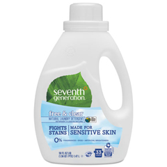 SEV22769 - Seventh Generation® Professional Natural 2X Concentrate Liquid Laundry Detergent, Free and Clear