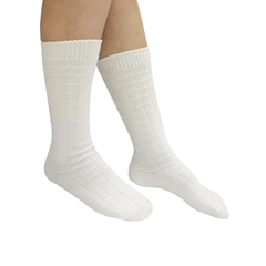 SLVSV19030-SV39-OS - Silverts - 3 Pack Womens Warm Winter Orlon Socks White