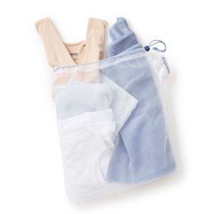 SLVSV30040-SV39-OS - Silverts - Durable Laundry Bag Poly Mesh White