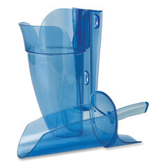 CFS BRANDS Saf-T-Scoop and Guardian System for Ice Machines, 64-86 oz, Transparent Blue