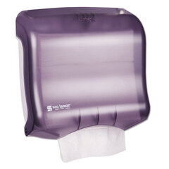 San Jamar Ultrafold Towel Dispenser, 11.5 x 6 x 11.5, Black Pearl