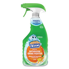 SC Johnson Professional Multi Surface Bathroom Cleaner, Citrus Scent, 32 oz Spray Bottle, 8/Carton