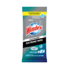SC Johnson Professional Electronics Cleaner, 7 x 10, Neutral Scent, 25 Wipes