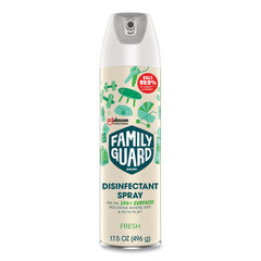 SC Johnson Professional Disinfectant Spray, Fresh Scent, 17.5 oz Aerosol Spray, 8/Carton