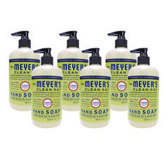 THE CALDREA COMPANY Clean Day Liquid Hand Soap, Lemon Scent, 12.5 oz, 6/Carton