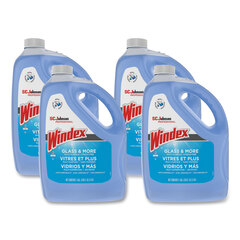 SC Johnson Professional Glass Cleaner with Ammonia-D, 1 gal Bottle, 4/Carton