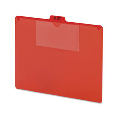 SMD51920 - Smead® Red Poly Top Tab Pocket Guides