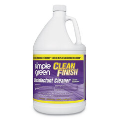Simple Green Clean Finish Disinfectant Cleaner, 1 gal Bottle, Herbal, 4/CT