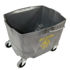 SPS2635-3G - White - Bucket with 3 in. Casters
