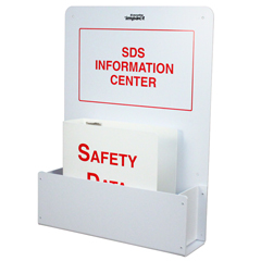 SPS799190 - Impact - SDS Information Center with 2 1/2 in. 3 Ring Binder