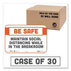 TAB29156 - Tabbies® BeSafe Messaging Repositionable Wall & Door Safety Signs