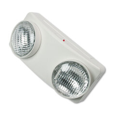 Tatco Swivel Head Twin Beam Emergency Lighting Unit, 12.75w x 4d x 5.5