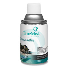 TimeMist Metered Fragrance Dispenser Refill, Caribbean Waters, 6.6 oz, Aerosol