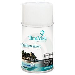 TimeMist Metered Fragrance Dispenser Refill, Caribbean Waters, 6.6 oz., Aerosol