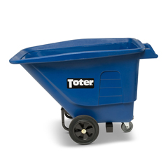 TOTUT105-00BLU - Toter - 1/2 Cubic Yard 825 lbs. Capacity Standard Duty Tilt Truck - Blue