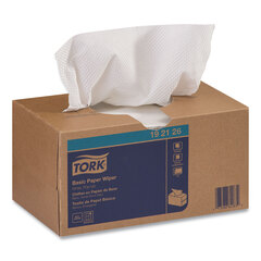Essity Basic Paper Wiper, 1-Ply, 9 x 10.5, White, 250/Box, 24 Boxes/Carton