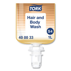 Essity Hair and Body Wash, Clean Scent, 1 L, 6/Carton