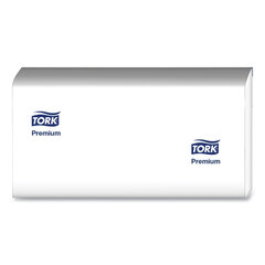 Essity Premium Multifold Towel, 1-Ply, 9 x 9.5, White, 250/Pack, 12 Packs/Carton