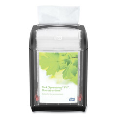 Essity Xpressnap Fit Napkin Dispenser, Tabletop, 4.4 x 5.6 x 6.7, Black