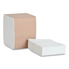 Essity Xpressnap Fit Interfold Dispenser Napkins, 1-Ply, 6.5 x 8.39, White, 240/Pack, 36 Packs/Carton