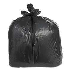 Trinity Packaging Low-Density Can Liners, 60 gal, 2.4 mil, 38