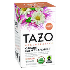 Starbucks Tea Bags, Organic Calm Chamomile, 16/Box, 6 Boxes/Carton