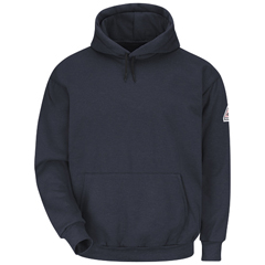 UNFSMH2NV-LN-XL - Bulwark - Mens Pullover Hooded Modacrylic Fleece Sweatshirt