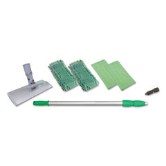 Unger SpeedClean Window Cleaning Kit, Aluminum, 72