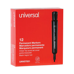 UNV07051 - Universal® Chisel Tip Permanent Marker