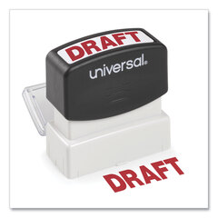 UNV10049 - Universal® Pre-Inked One-Color Stamp