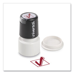 UNV10075 - Universal® Pre-Inked One-Color Round Stamp