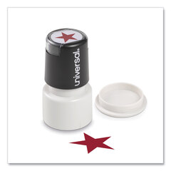 UNV10081 - Universal® Pre-Inked One-Color Round Stamp