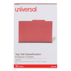 UNV10260 - Universal® Four-, Six- and Eight-Section Classification Folders