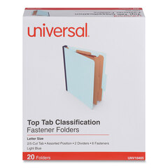 Universal® Four-, Six- and Eight-Section Pressboard Classification