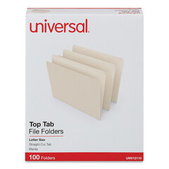 UNV12110 - Universal® Top Tab Manila File Folders