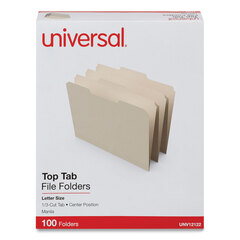 UNV12122 - Universal® Top Tab Manila File Folders