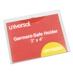 UNV56004 - Universal® Clear Badge Holders With Inserts