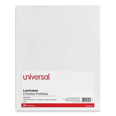 UNV56417 - Laminated Two-Pocket Folder