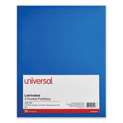 UNV56419 - Laminated Two-Pocket Folder