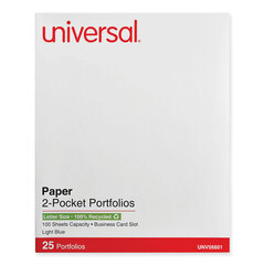UNV56601 - Universal® Two-Pocket Portfolios with Leatherette Covers